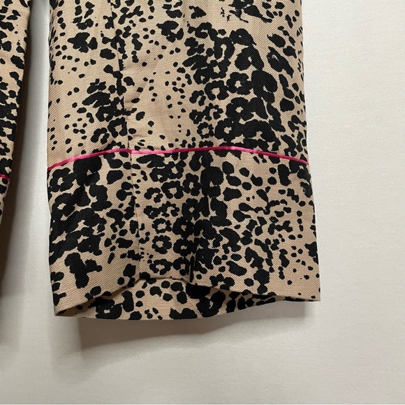 J. Crew Animal Print Wide-Leg Trousers - Picture 8 of 16